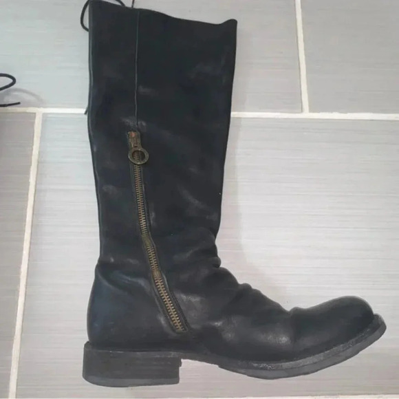 Fiorentini + Baker Emma Eternity Leather Knee High Boots in Nero Cusna 37 - Picture 4 of 11
